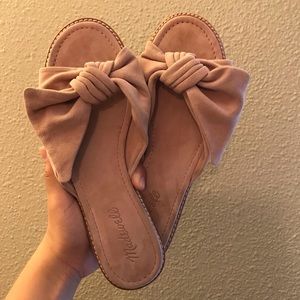 Madewell Naida Half bow sandals